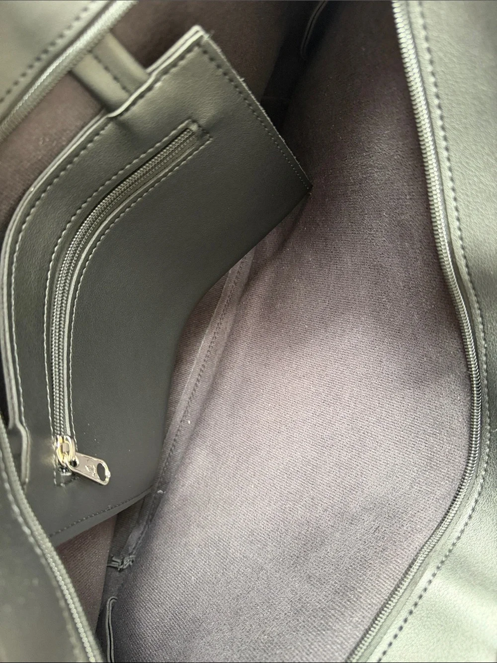 Amazon Black Structured Laptop Tote